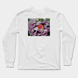 In the Eye of the Peony Long Sleeve T-Shirt